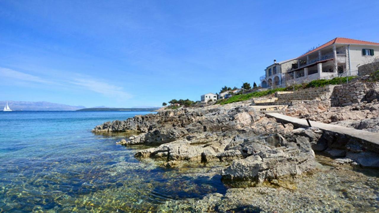 Schoenes Ferienhaus Direkt Am Meer Stomorska Luaran gambar
